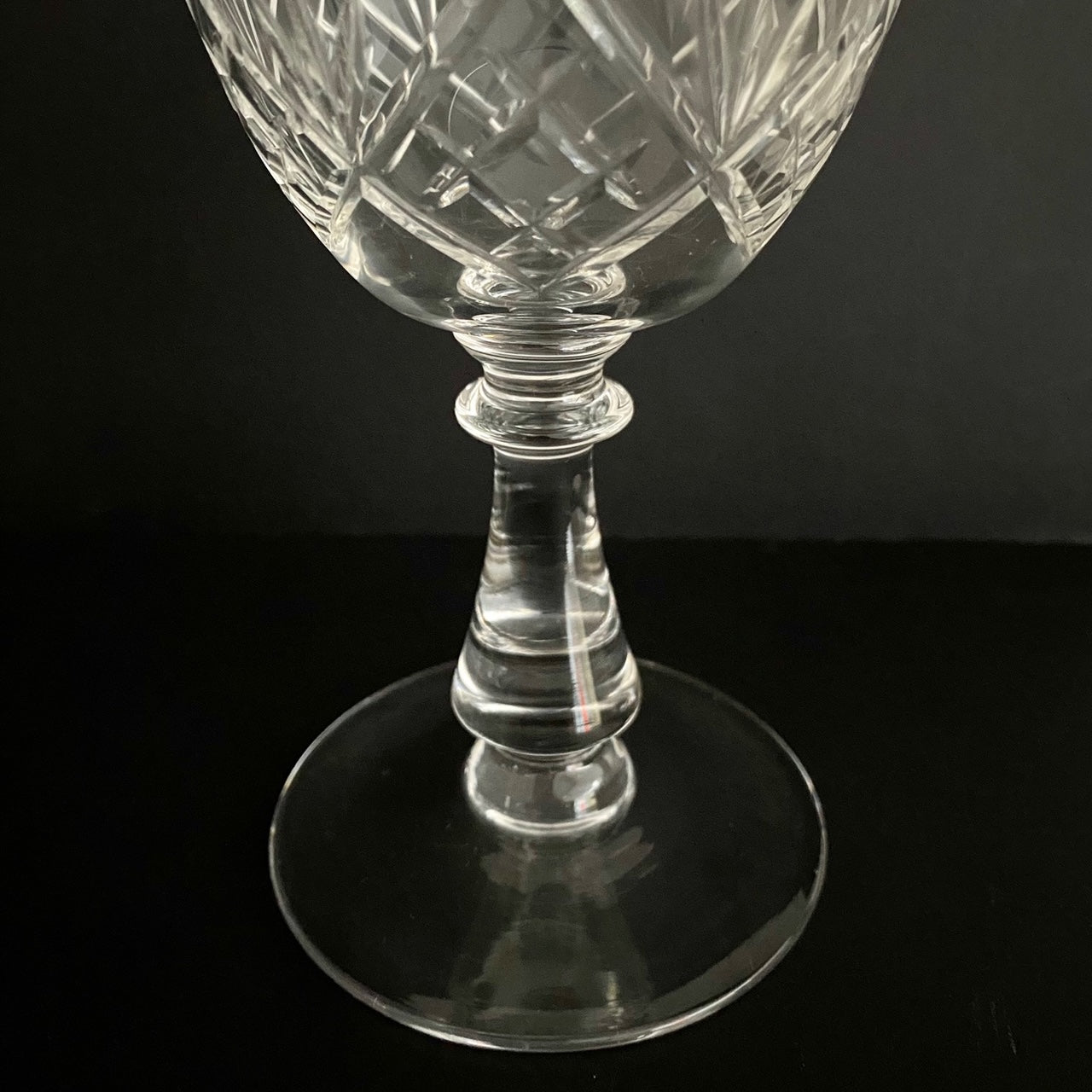 J78 SET 12 VINTAGE BELGIAN WINE GLASSES