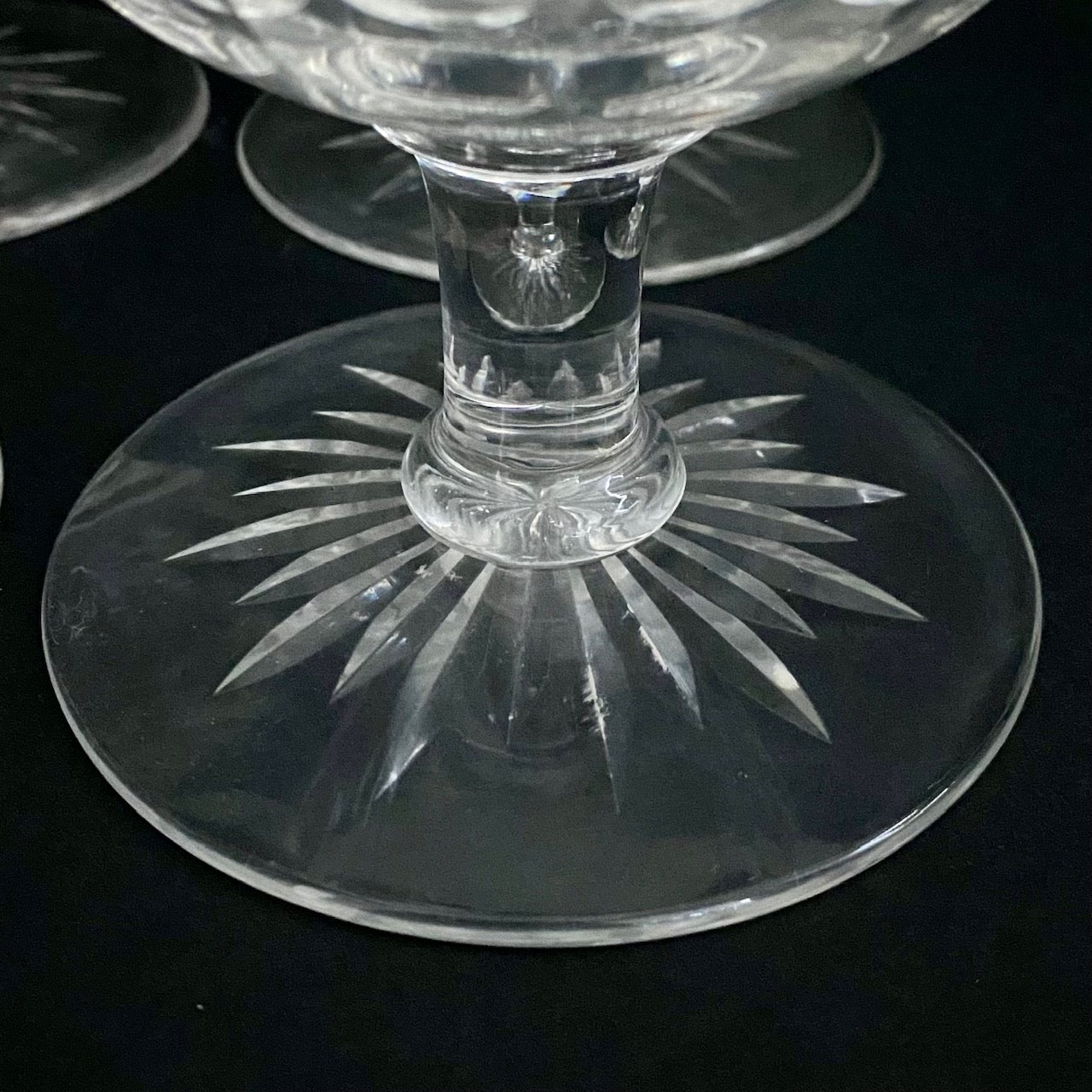 LARGE Fabulous Crystal Goblets for G&T or Aperol Set of 4