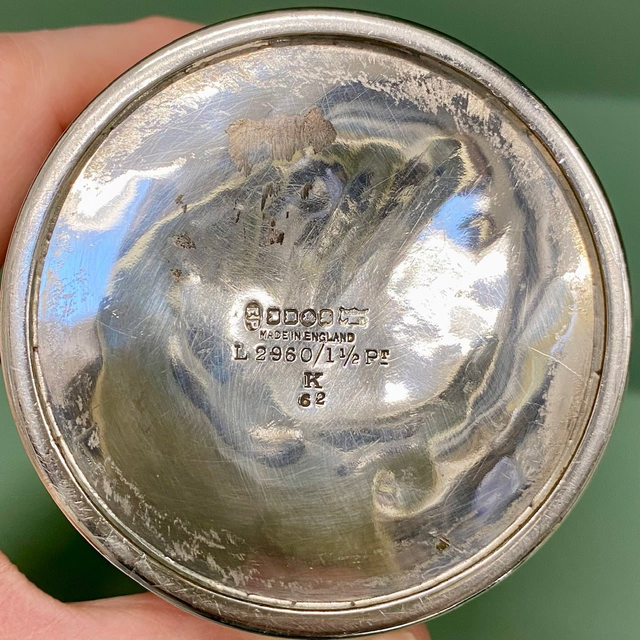 Fabulous Original 1920's Cocktail Shaker with Integral Lemon Squeezer inside the lid