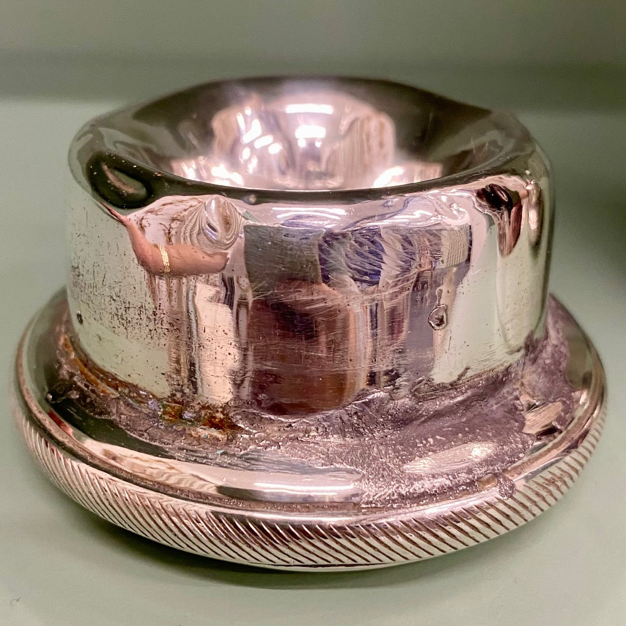 ART DECO 1920’S LARGE SILVER PLATED COCKTAIL SHAKER