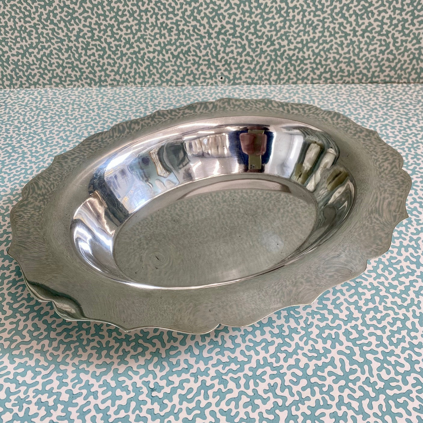 Silver Plate Serving Dish 299