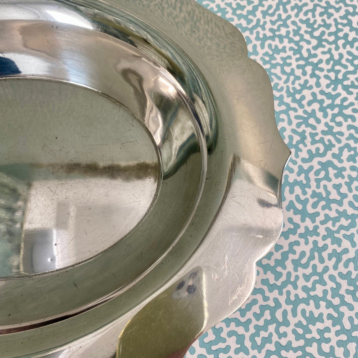 Silver Plate Serving Dish 299