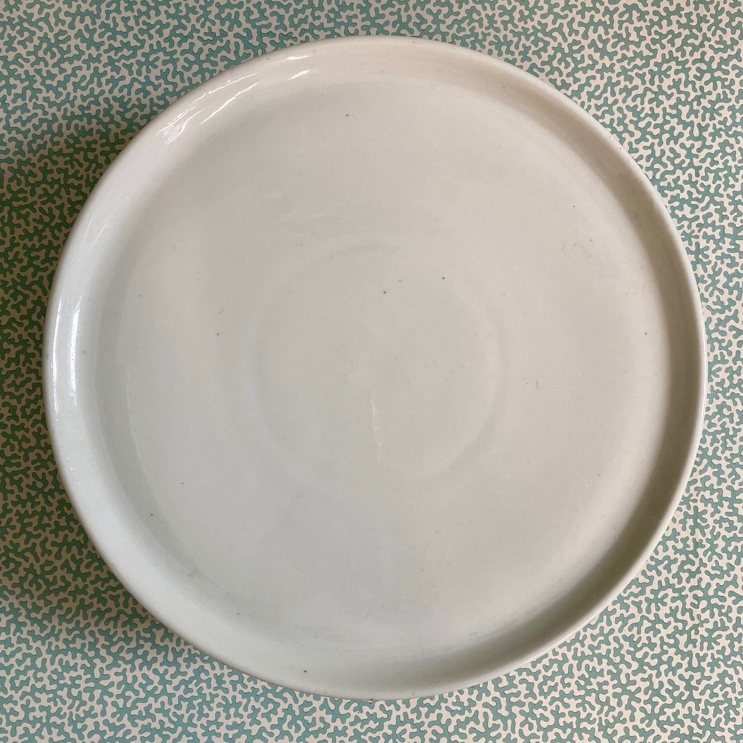 Large Belgian Ironstone Cake Stand A50