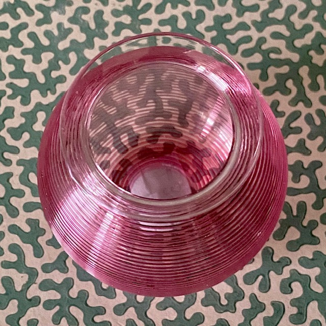 Small Pink Thread Victorian Posy Vase