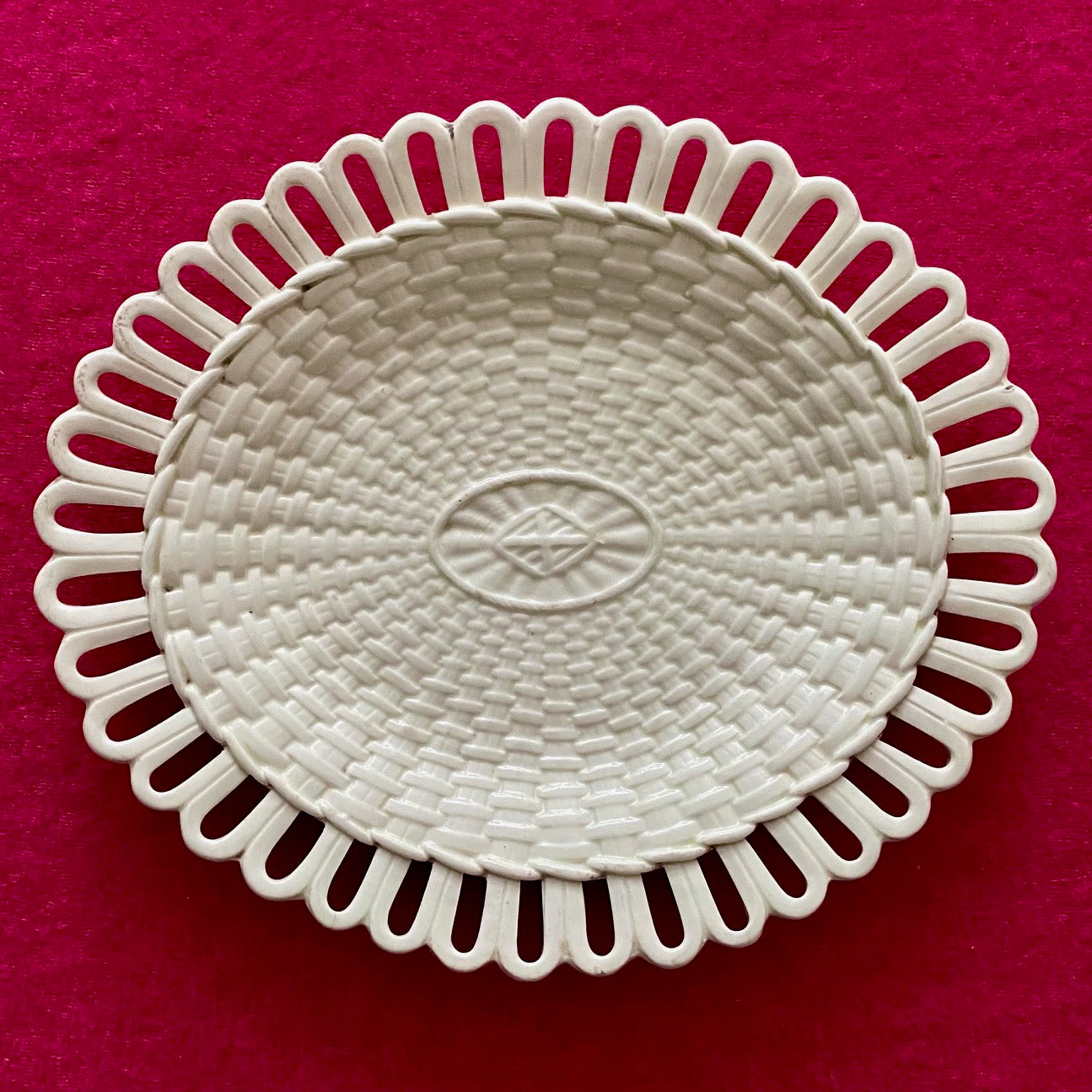 Antique Leeds Creamware Display