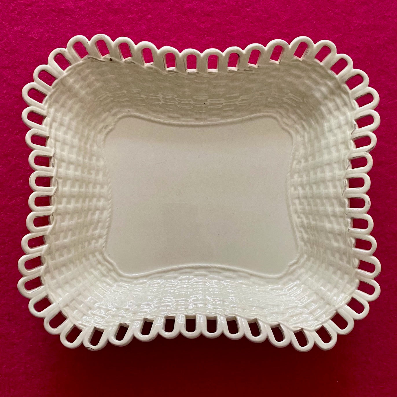 Antique Leeds Creamware Display