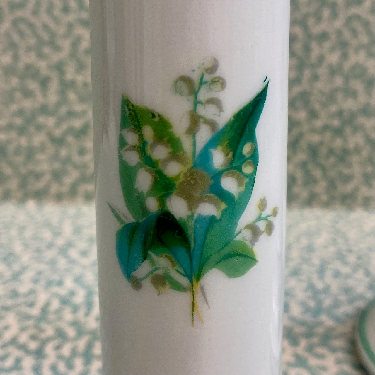 Pair Lily of The Valley Candlesticks S36