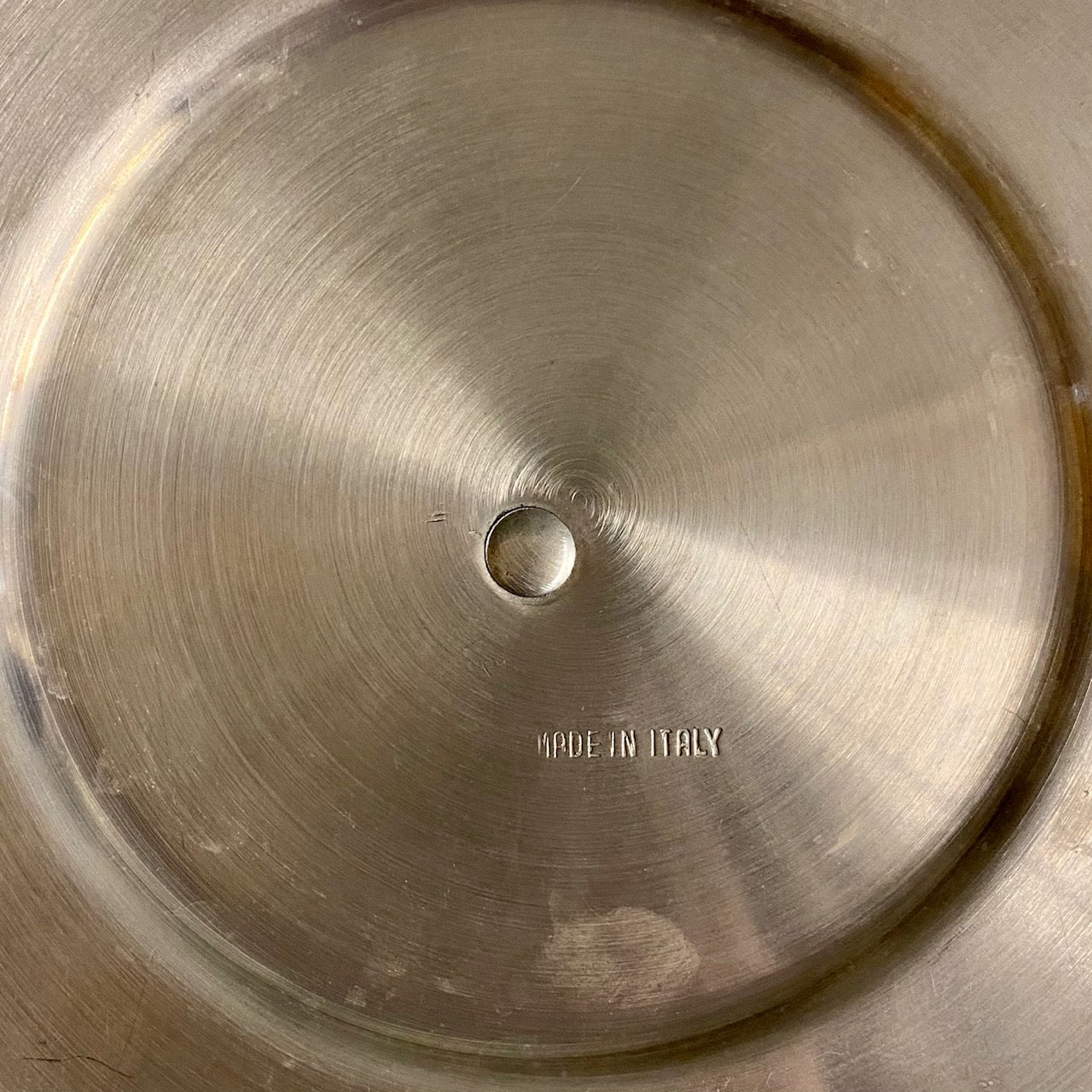 U68 HUGE VINTAGE MID CENTURY ITALIAN ALUMINIUM PEAR ICE BUCKET