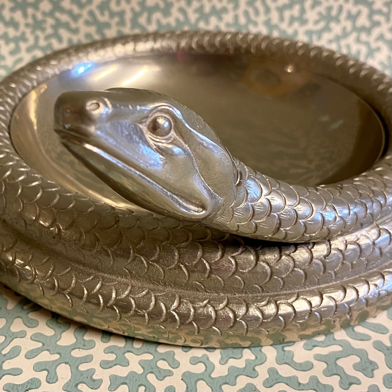 U71 VINTAGE ITALIAN 1970’S SNAKE CIGAR ASHTRAY