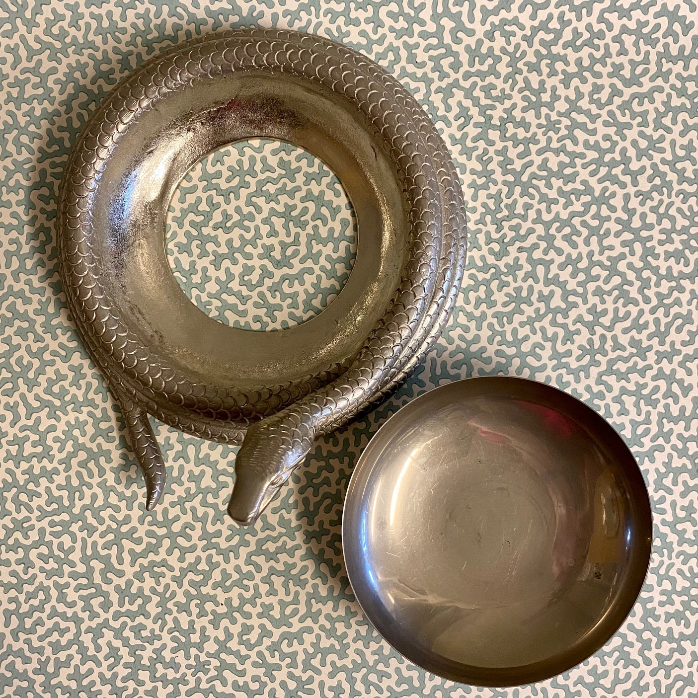 U71 VINTAGE ITALIAN 1970’S SNAKE CIGAR ASHTRAY