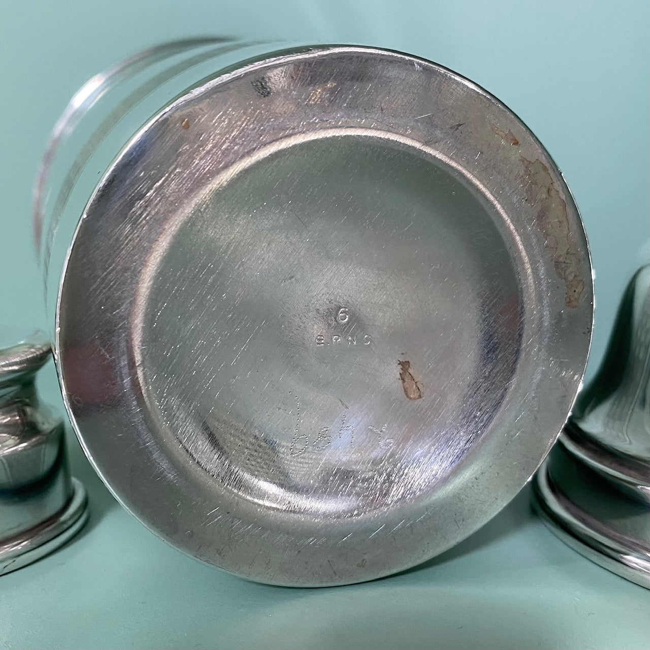 Silver Plated Art Deco Cocktail Shaker G195