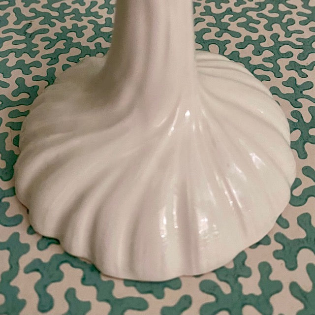 Pair Fitz & Floyd Palm Tree Candlesticks E124
