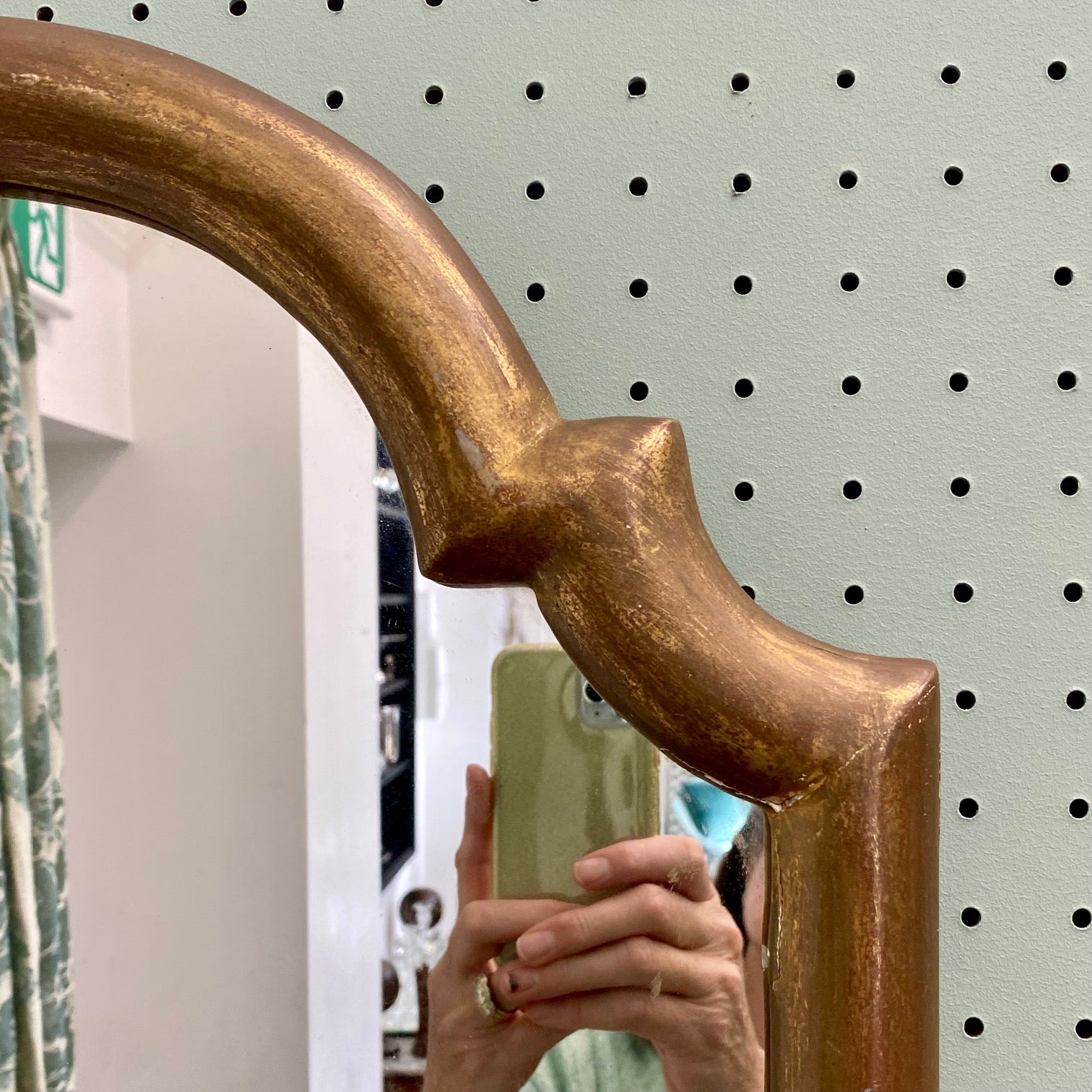 Handsome French Gilt Mirror F169