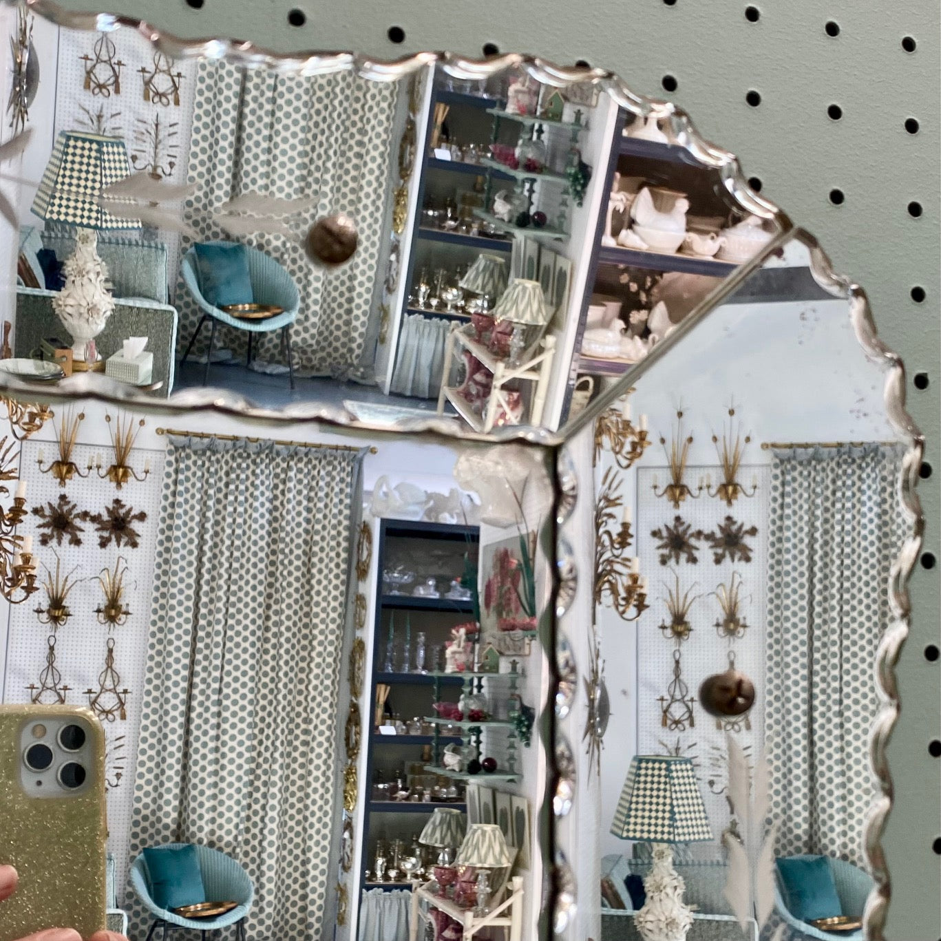 French Art Deco Mirror H133