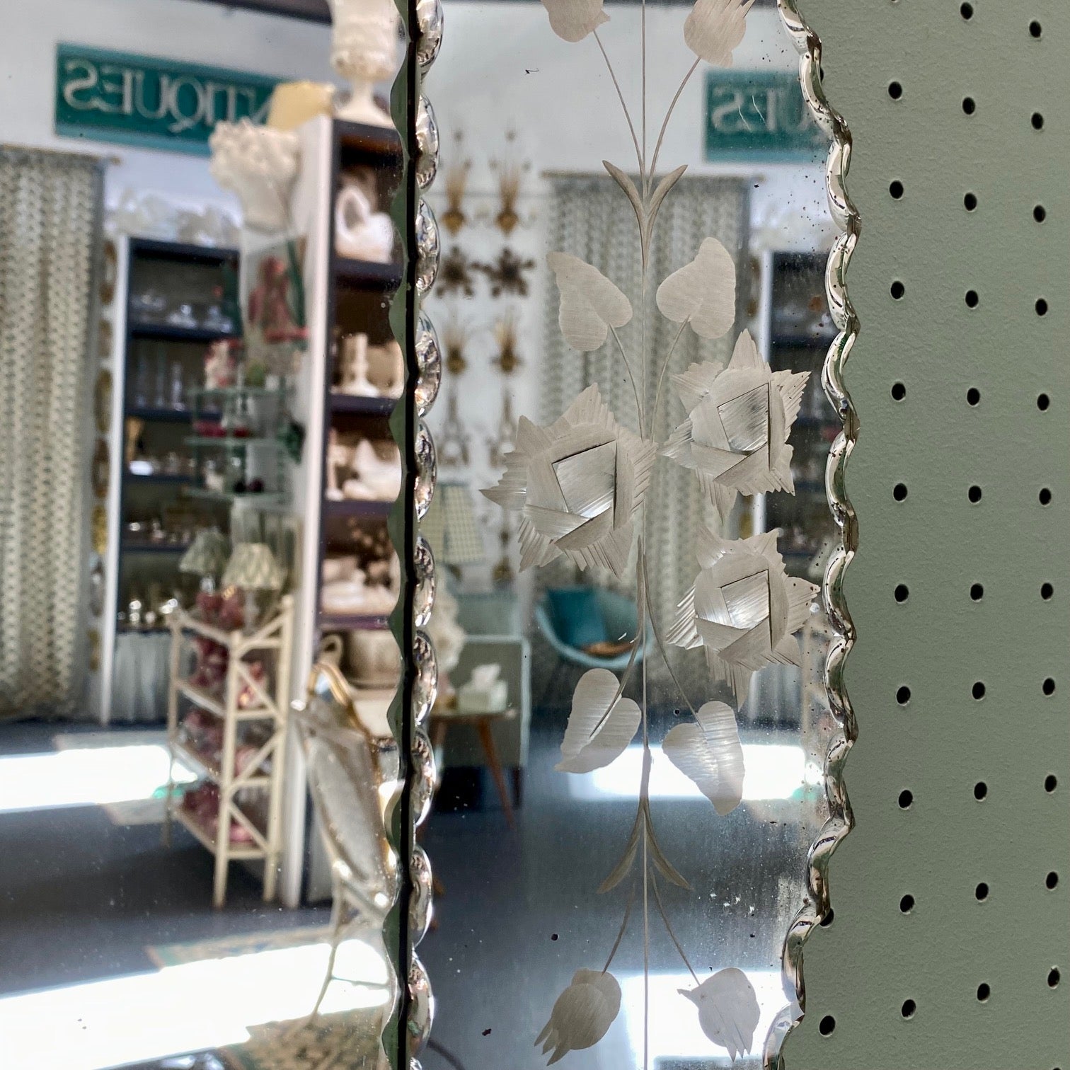 French Art Deco Mirror H133