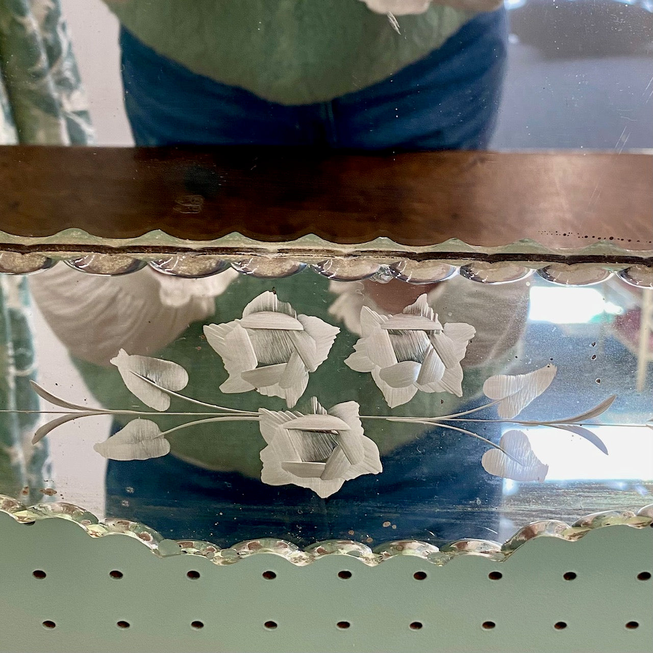 French Art Deco Mirror H133