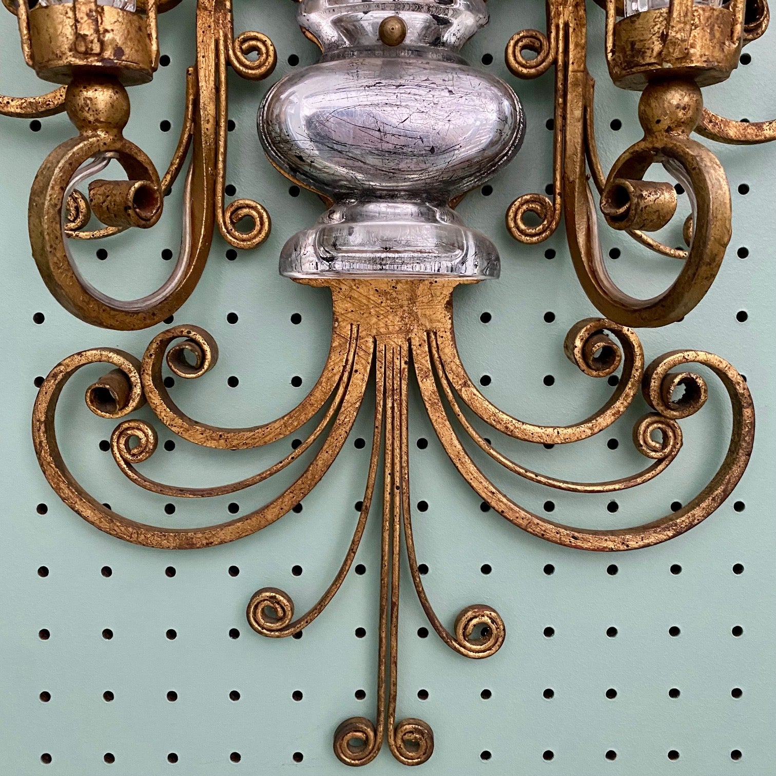 Maison Baguès Pair Large 1920's French Light Sconces H147