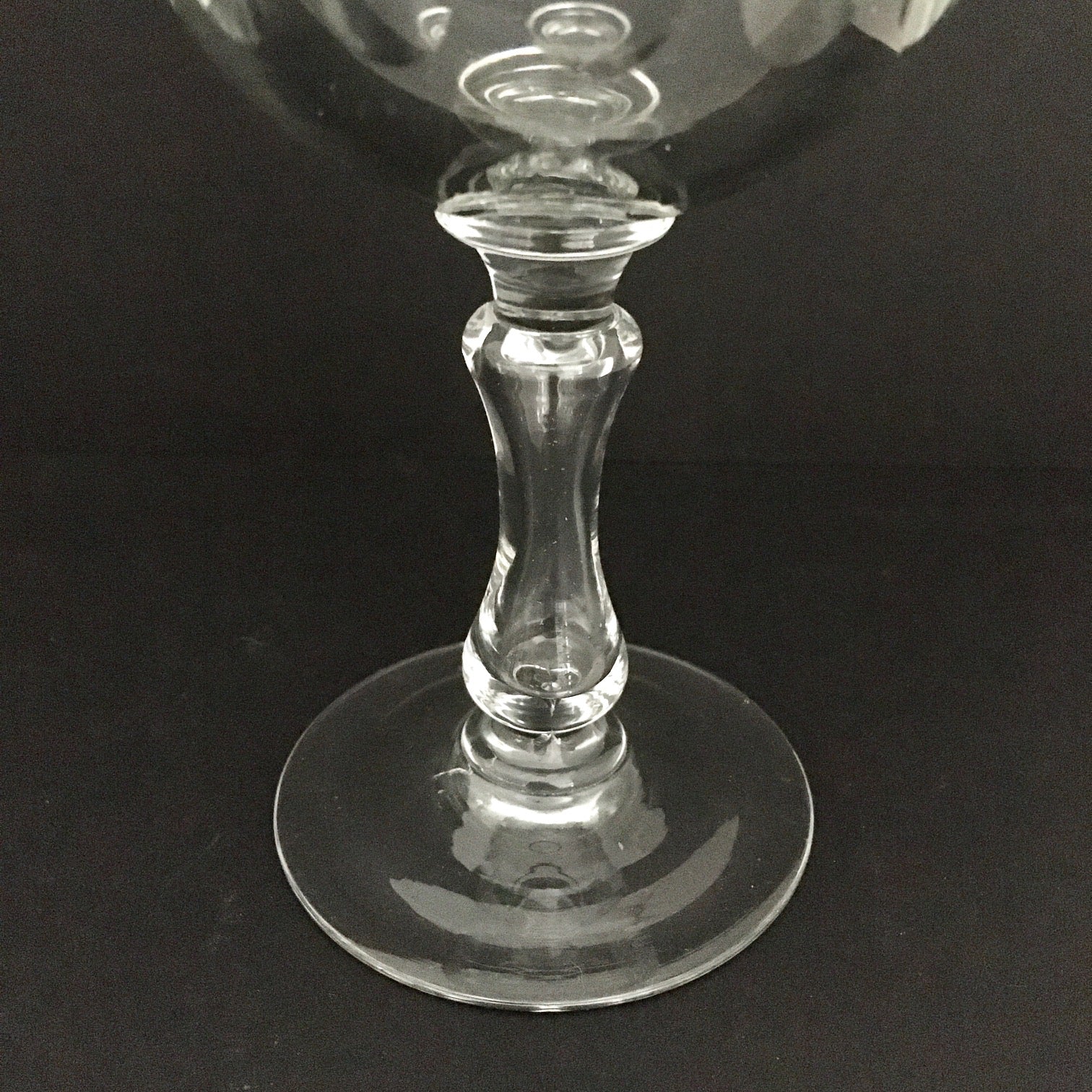 SET OF 12 ANTIQUE BELGIAN WINE GLASSES