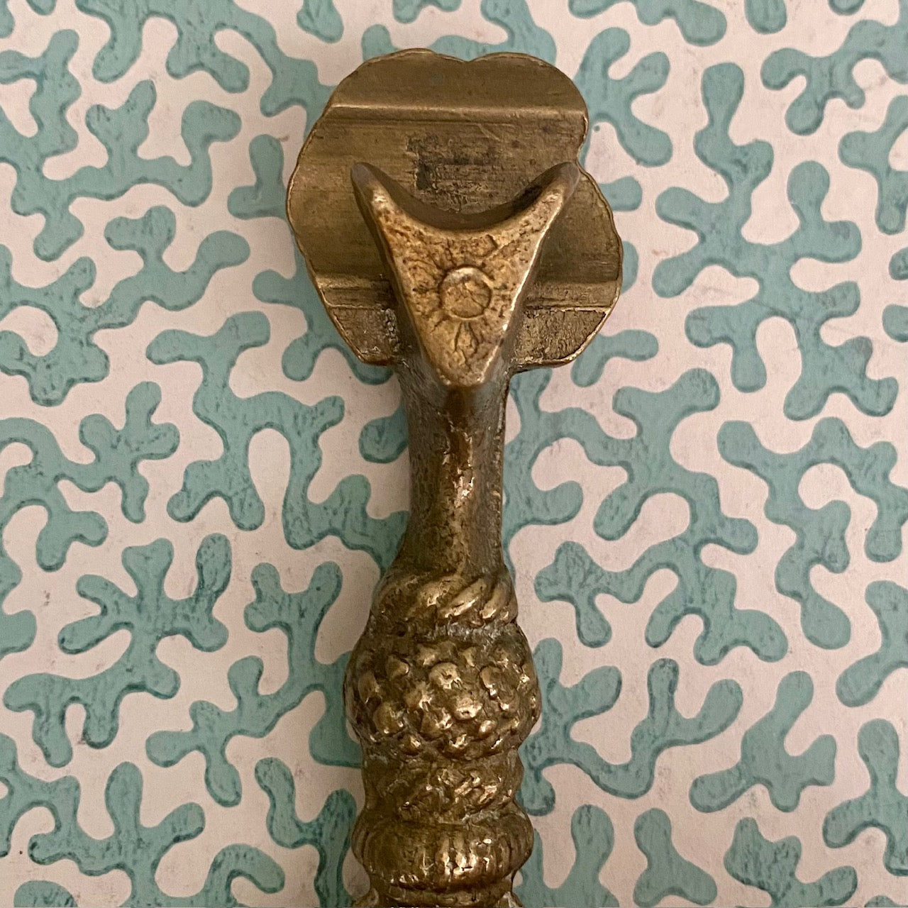 Vintage Brass Tassel Bottle Opener H150