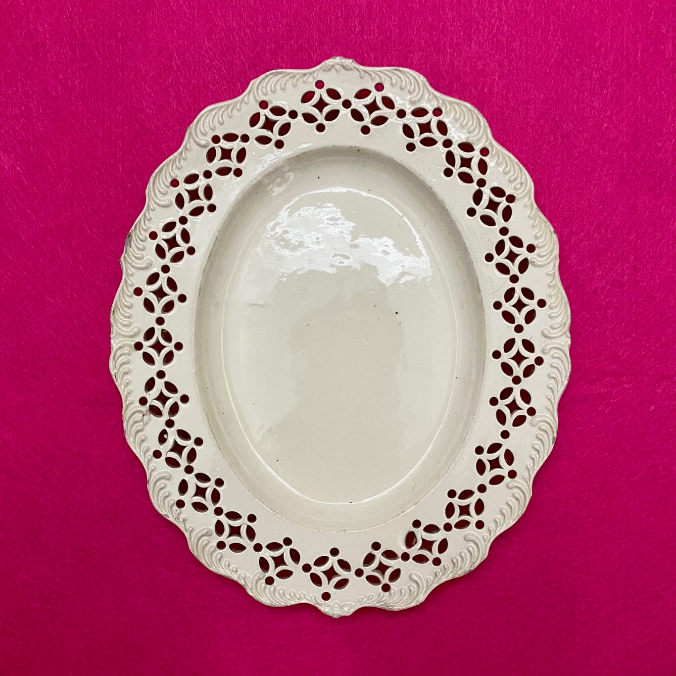 Antique Leeds Creamware Display 884