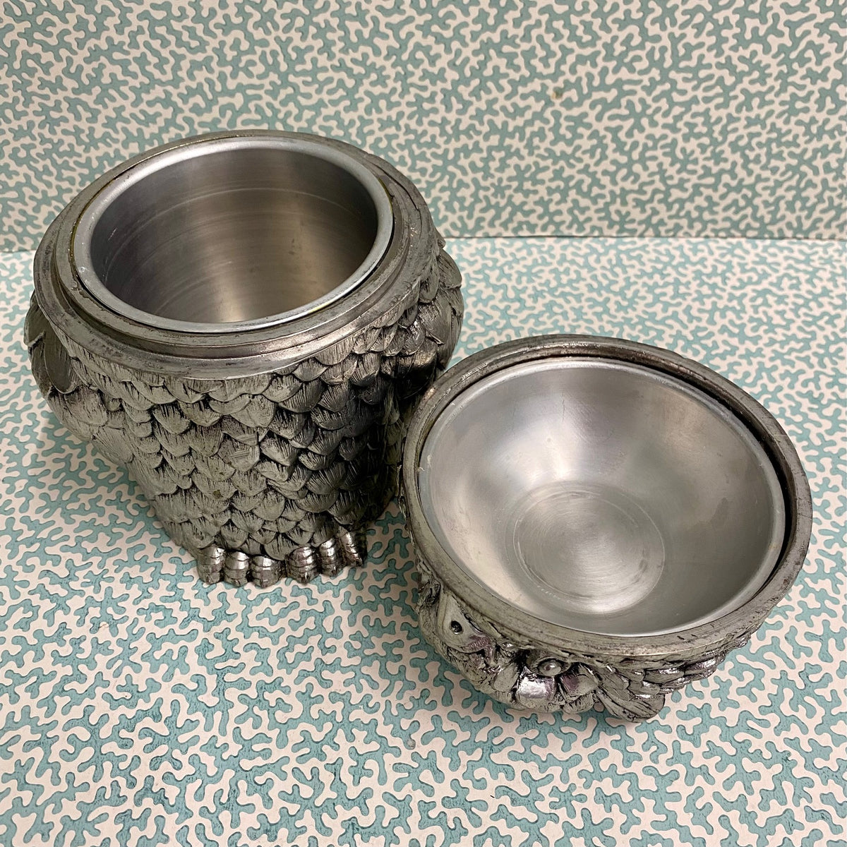 Fabulous 1960's Mauro Manetti Owl Ice Bucket E152
