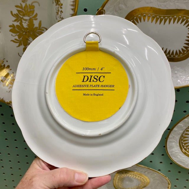 Antique Gold & White Porcelain Display