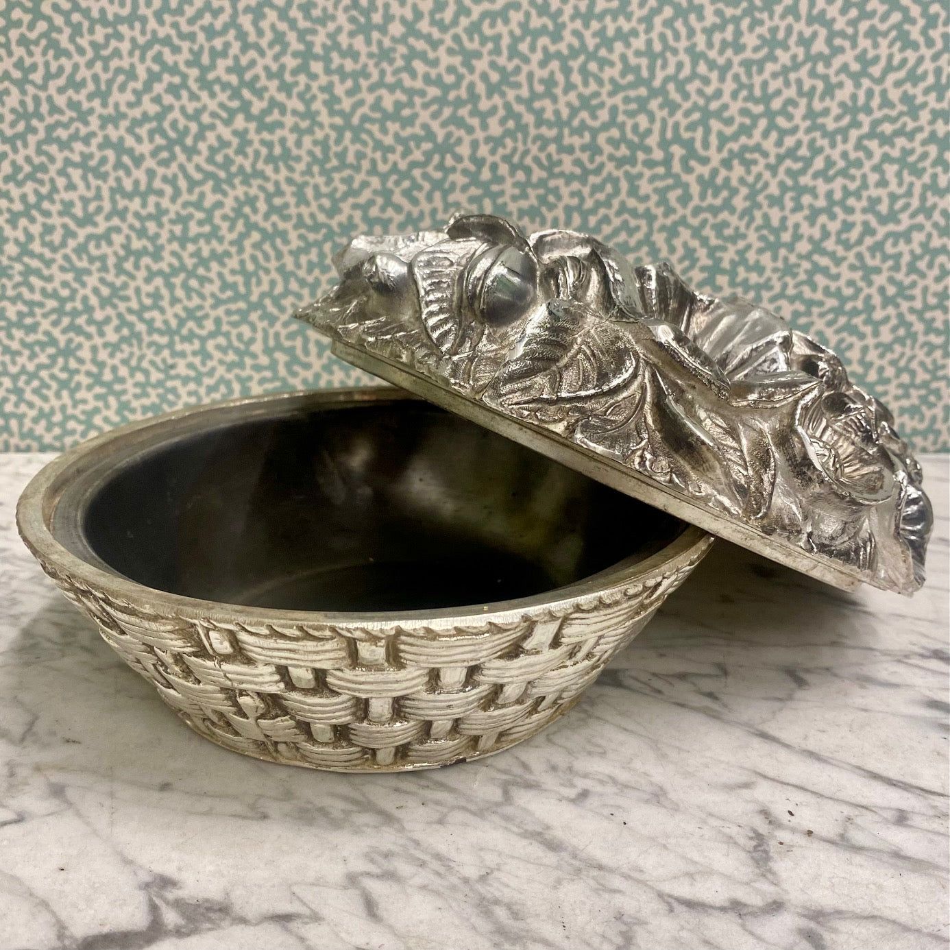 Mauro Manetti Basket of Flowers Ice Bucket