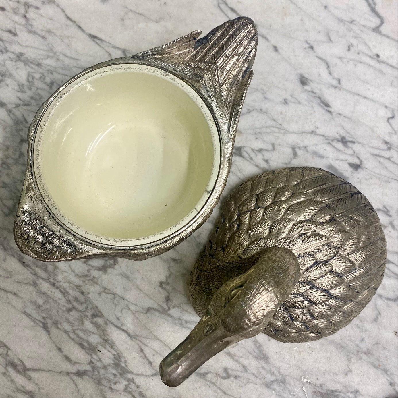 Mauro Manetti 1960's Duck Ice Bucket