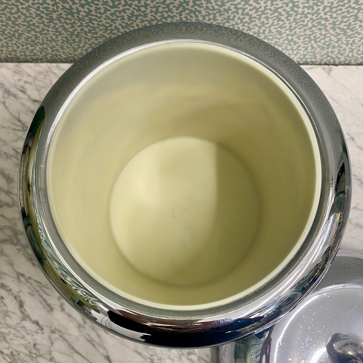 Huge 1960's Apple Ice Bucket