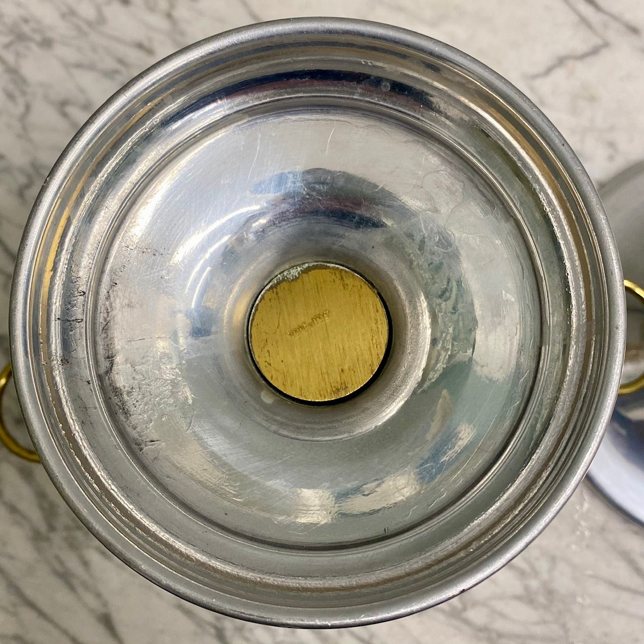 Vintage Italian Two Tone Urn Ice Bucket