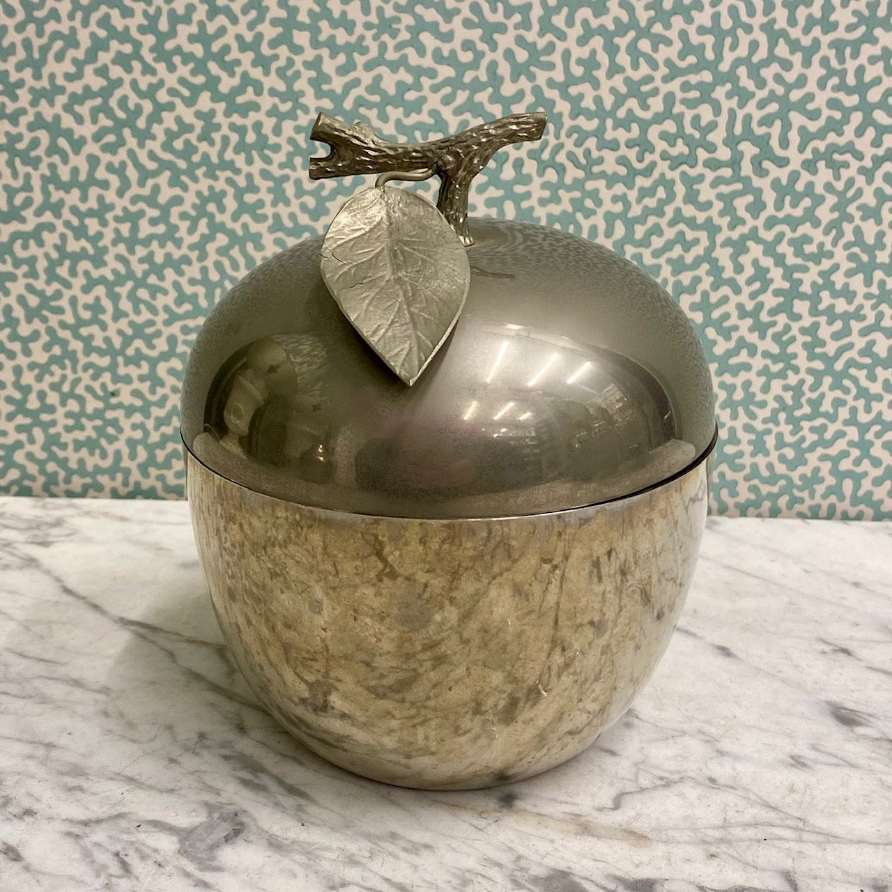 Small Freddotherm 1970's Apple Ice Bucket