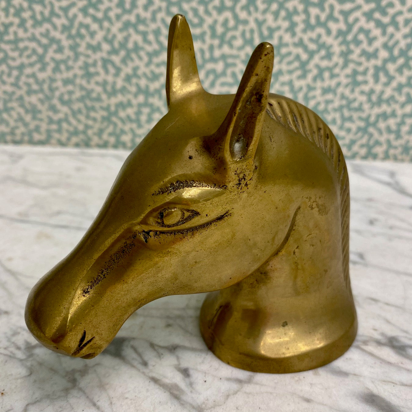 Vintage Brass Horse Bottle Opener