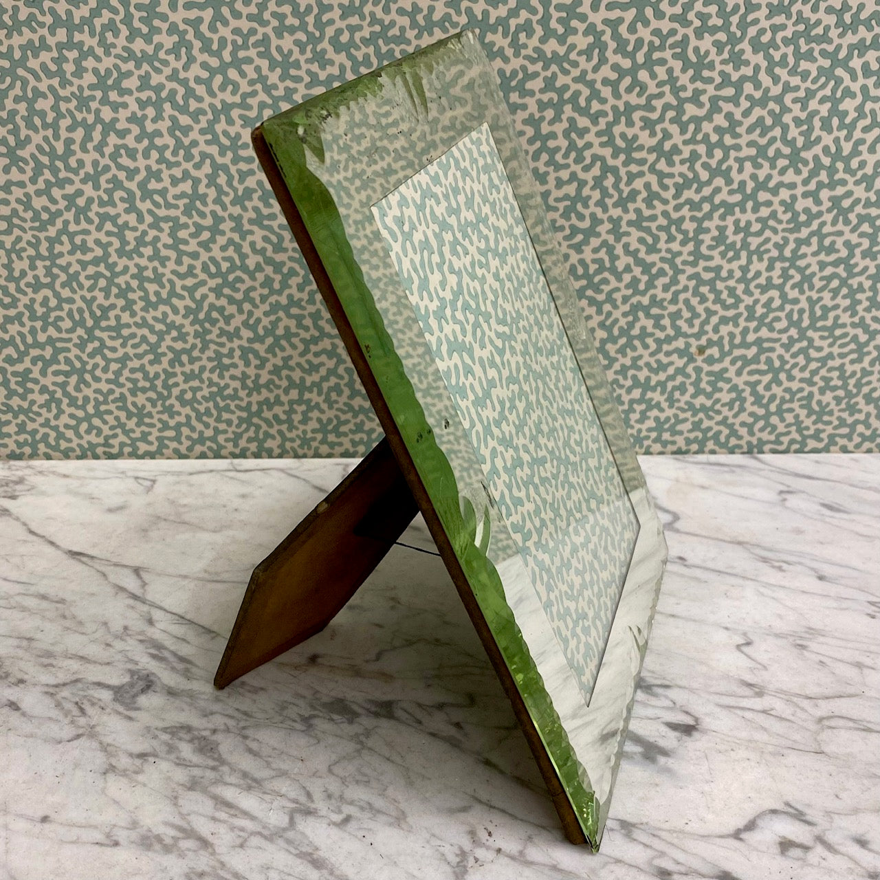 Medium French Art Deco Mirror Photo Frame