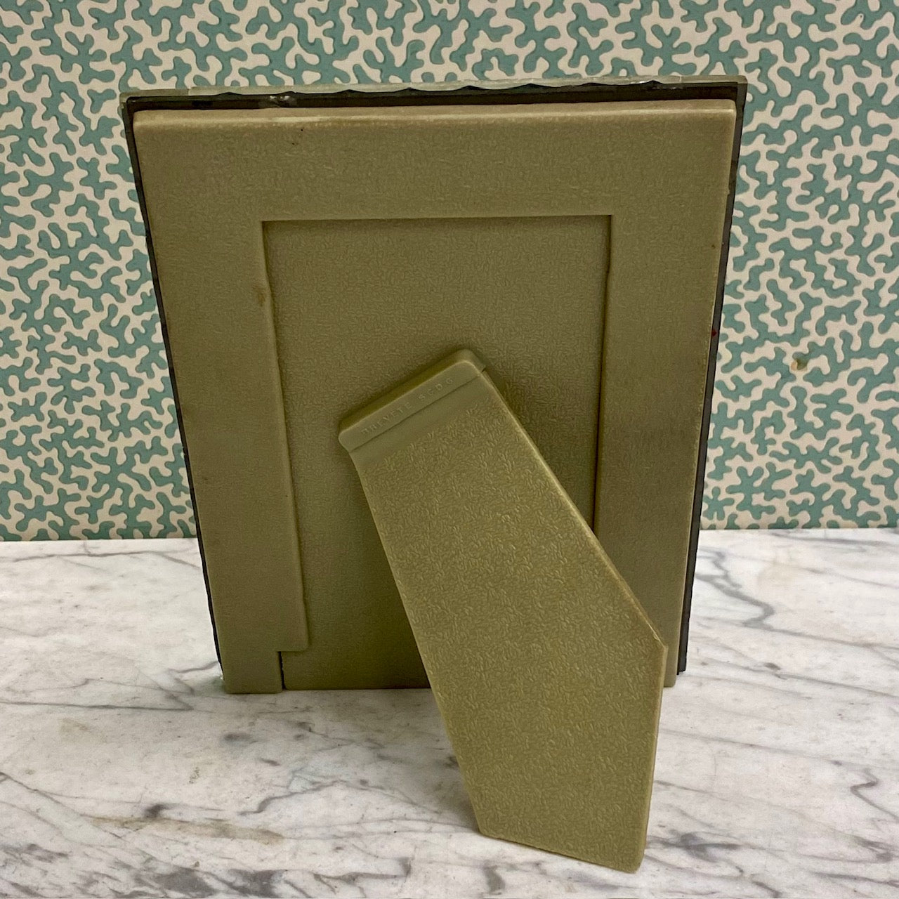 Small French Art Deco Mirror Photo Frame