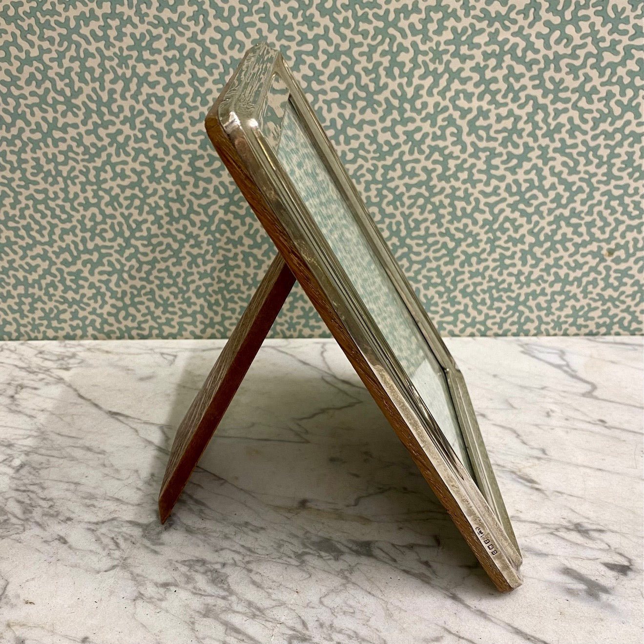 Smart Rectangular Sterling Silver Photo Frame