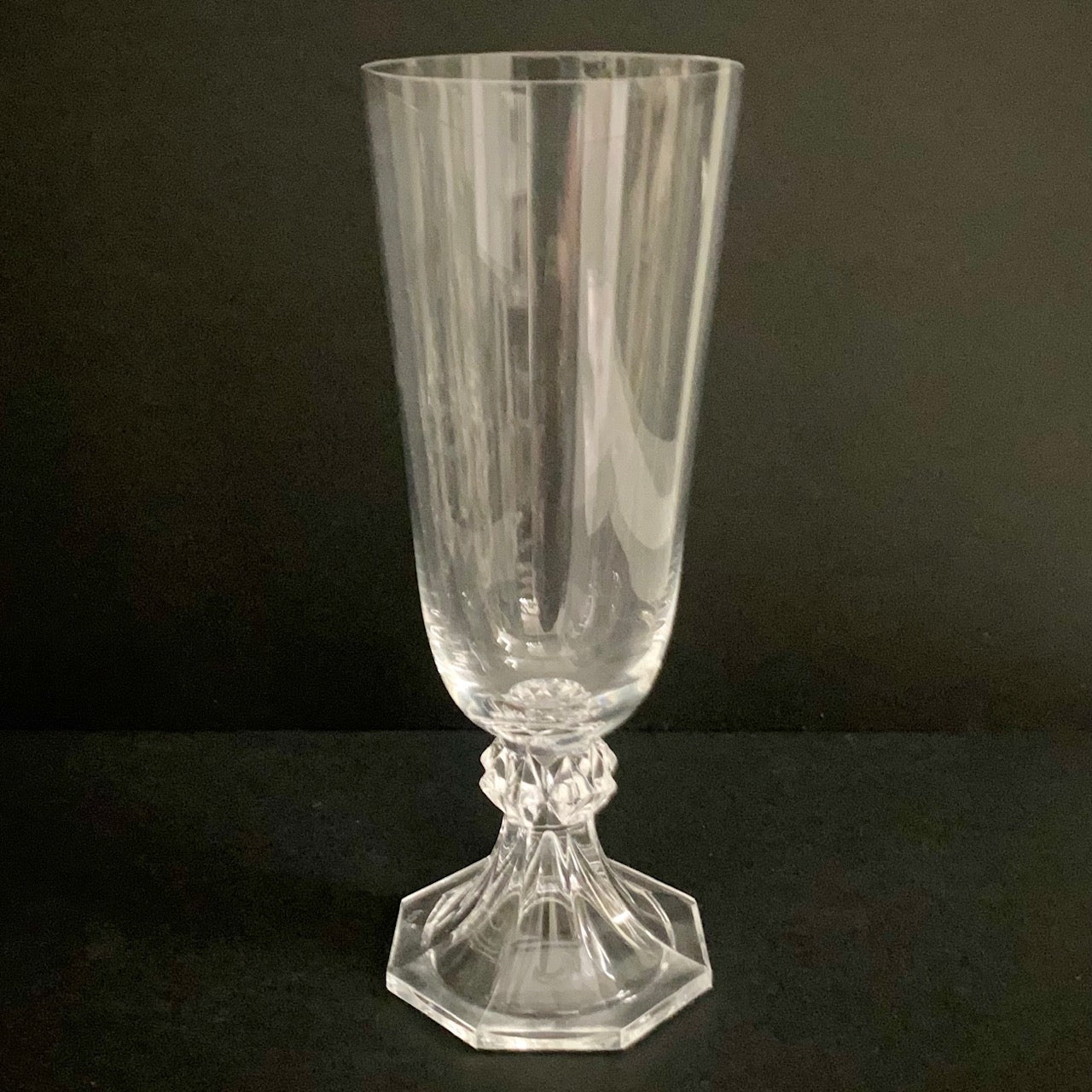 Val St Lambert Belgian Crystal Champagne Flutes Set of 14