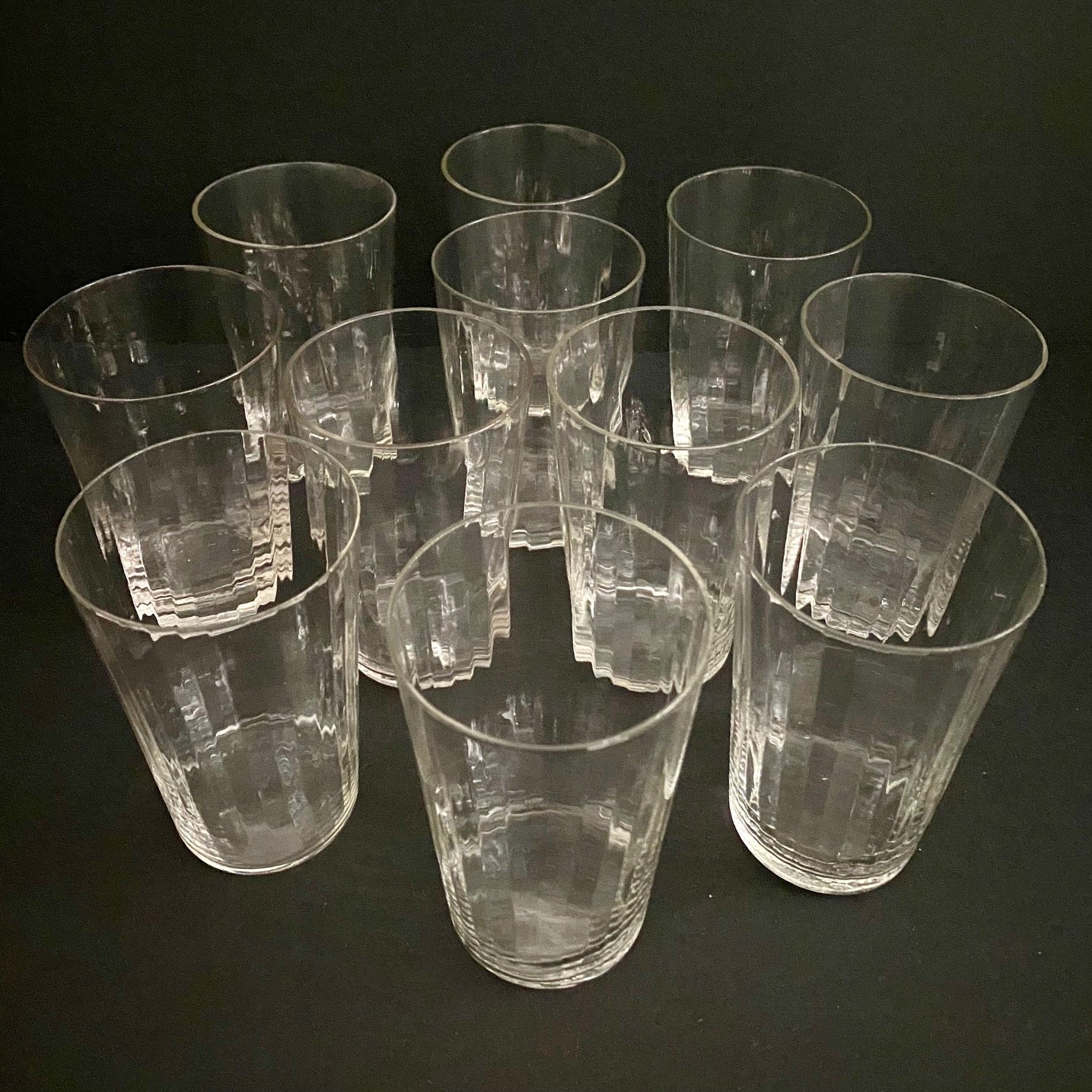 Pretty 1910 French Tumblers Set of 11