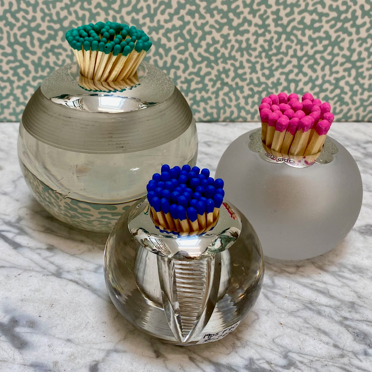 Huge Rare Silver Plated Matchstriker