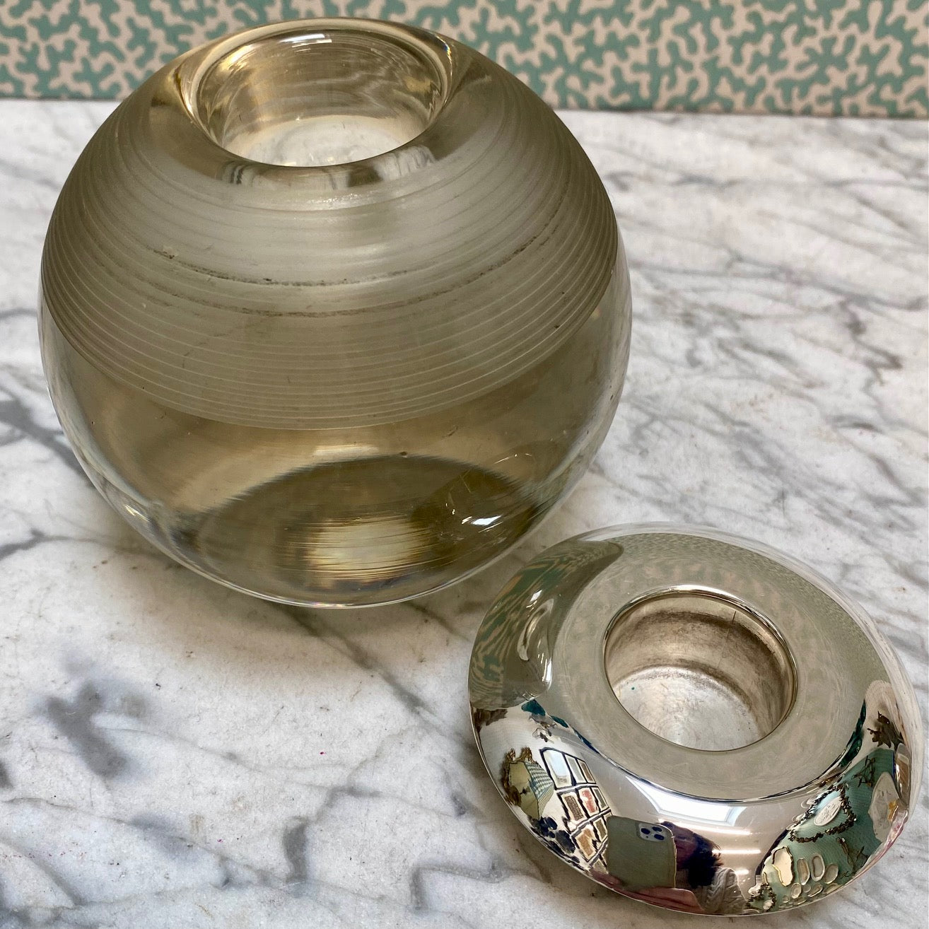 Huge Rare Silver Plated Matchstriker