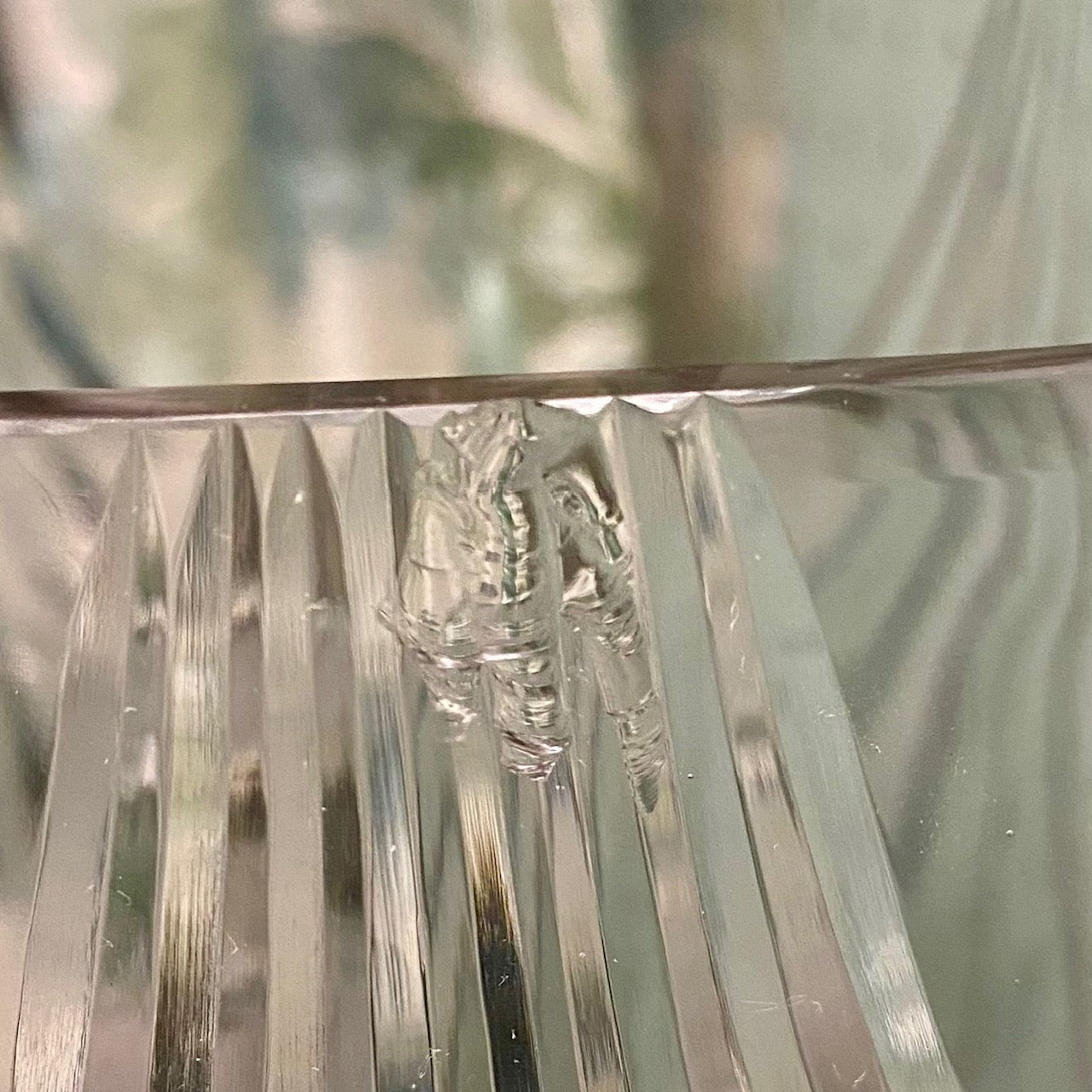 Pair Enormous 1920's Glass Apothecary Jars