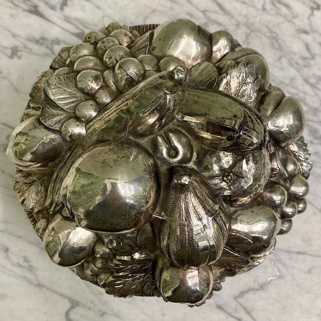 Exceptionally Rare Mauro Manetti Fruit Basket Ice Bucket