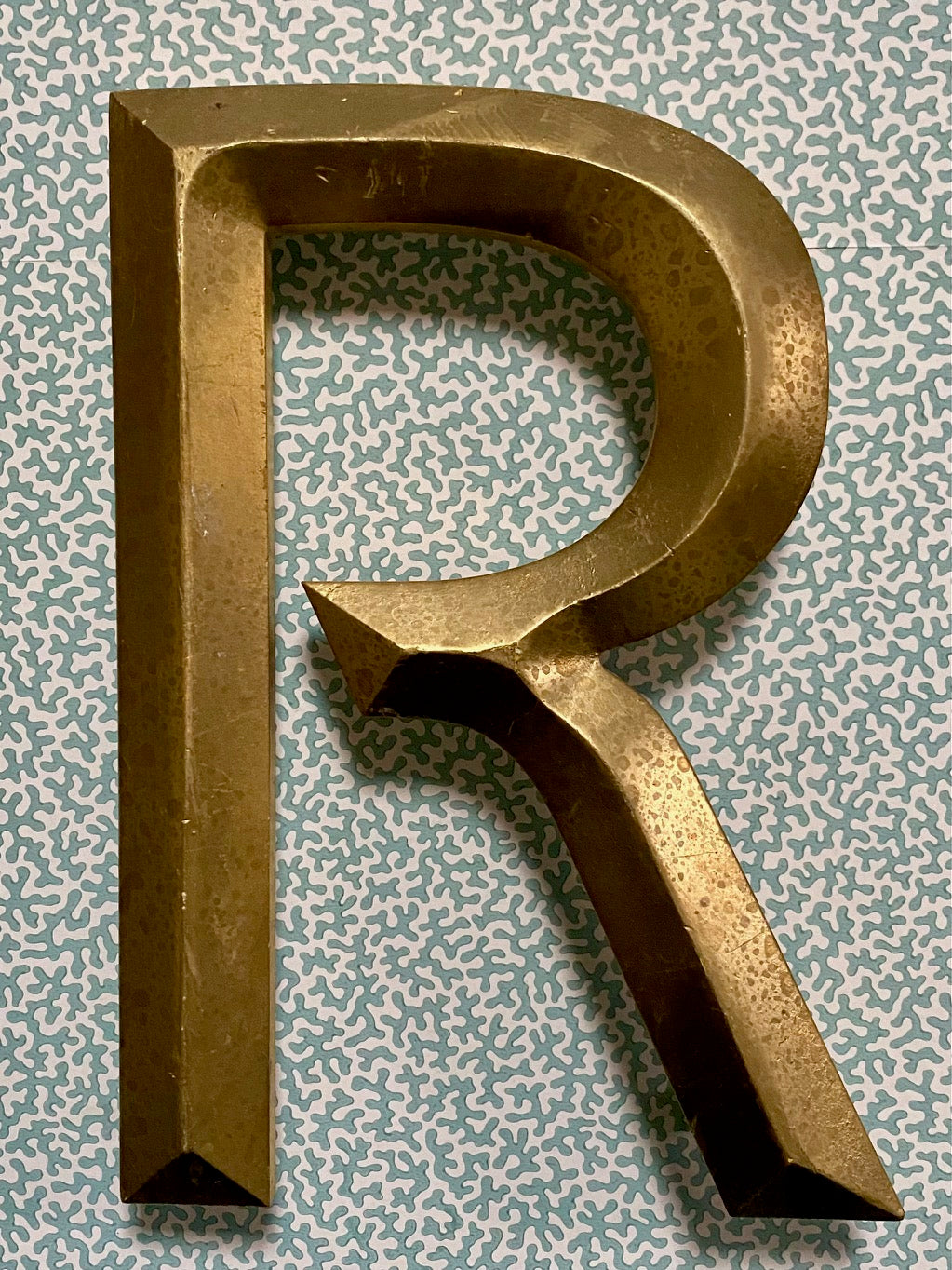 Gold Alphabet