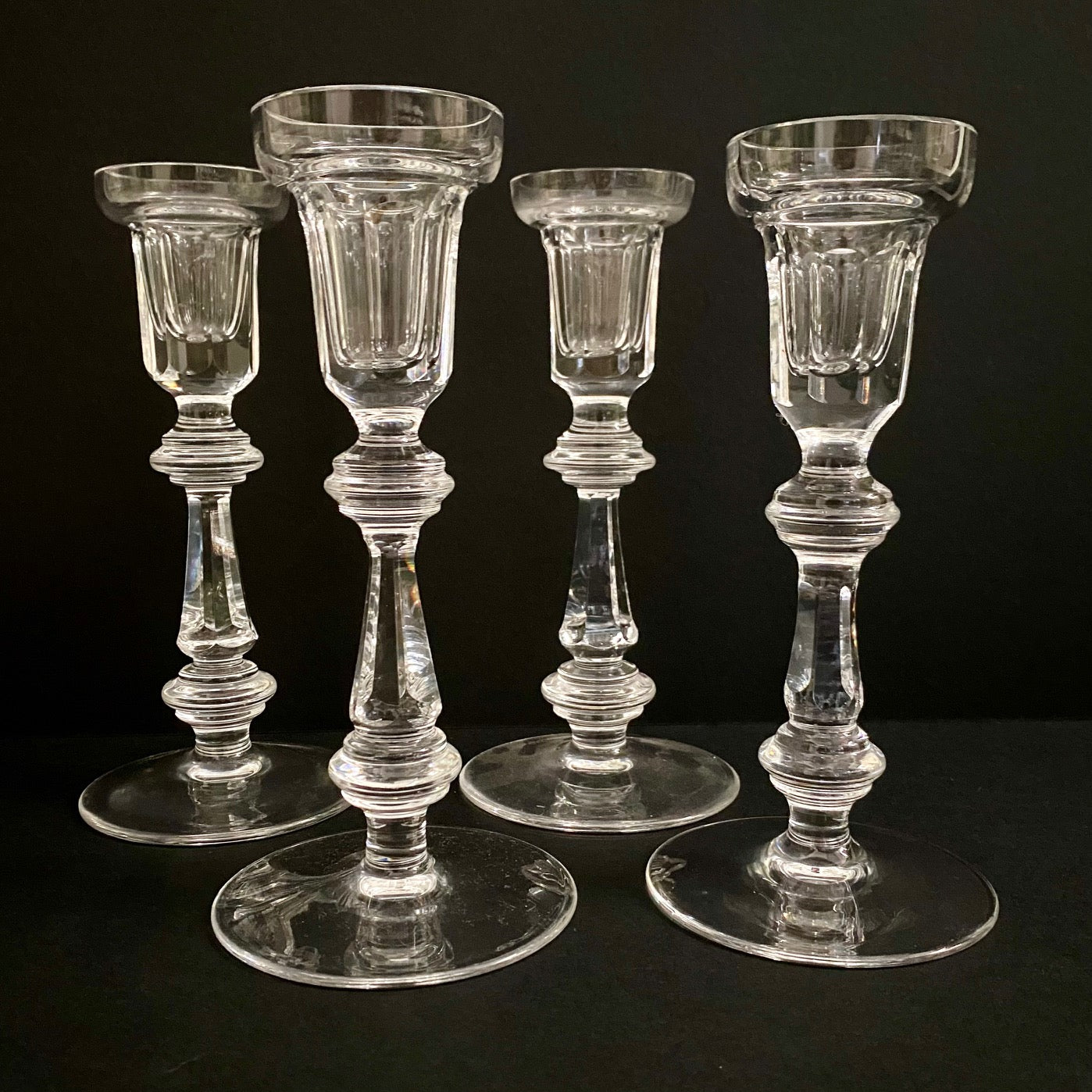 Pair Vintage Waterford Crystal Candlesticks