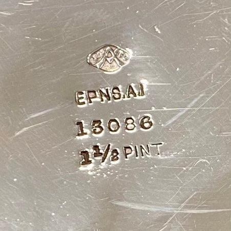 ART DECO 1920’S LARGE SILVER PLATED COCKTAIL SHAKER