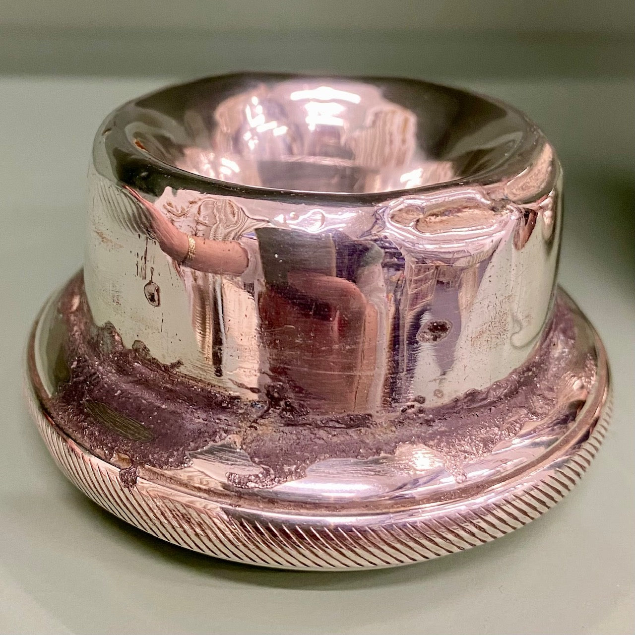 ART DECO 1920’S LARGE SILVER PLATED COCKTAIL SHAKER