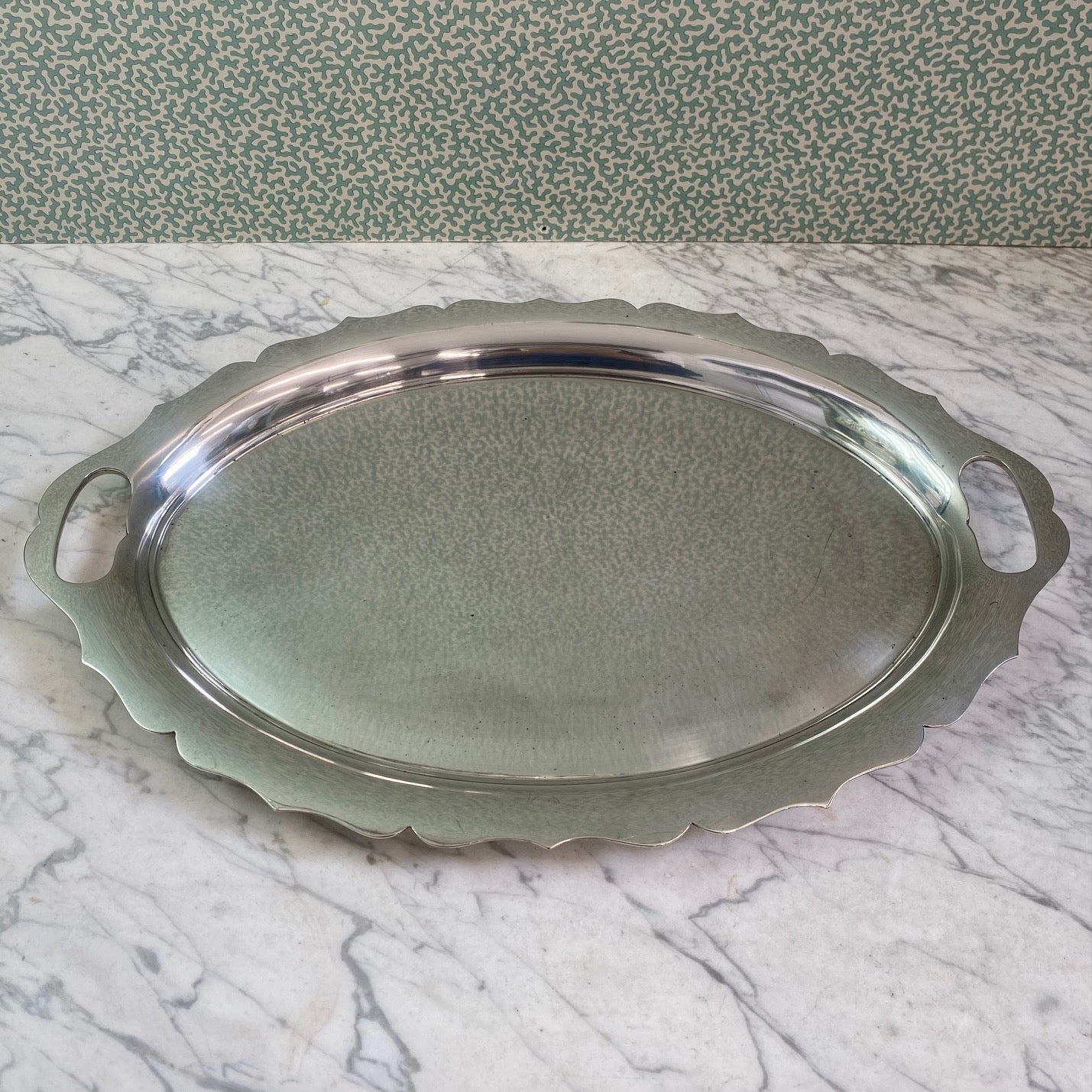 1940's Walker & Hall Silver Plated Tray  G117