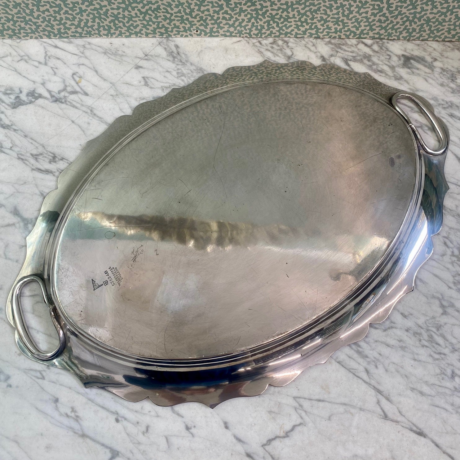 1940's Walker & Hall Silver Plated Tray  G117