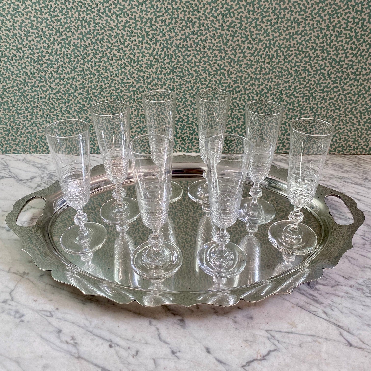 1940's Walker & Hall Silver Plated Tray  G117