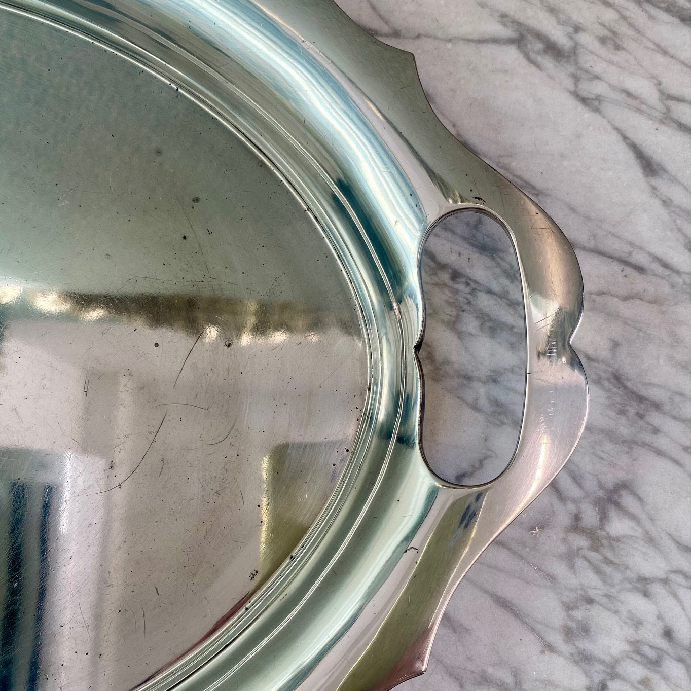 1940's Walker & Hall Silver Plated Tray  G117