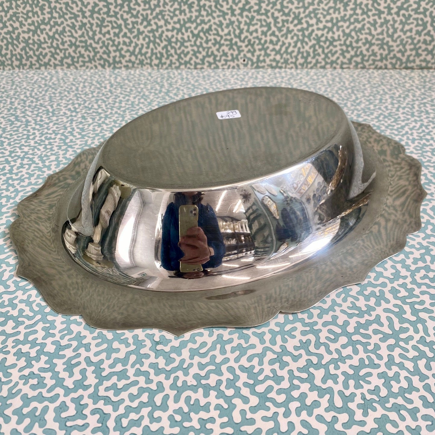 Silver Plate Serving Dish  299